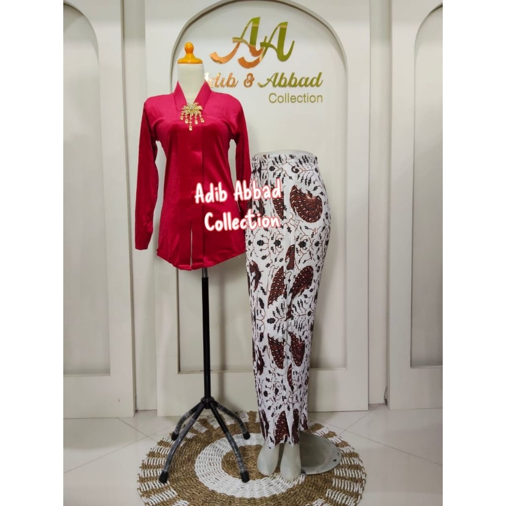 SET KEBAYA BLUDRU KARTINI (KEBAYA+ROK)/TERMURAH