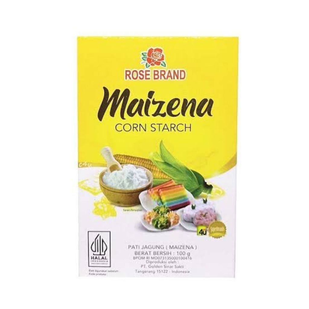 

Tepung Maizena atau Maizena Rose Brand Kemasan 100g