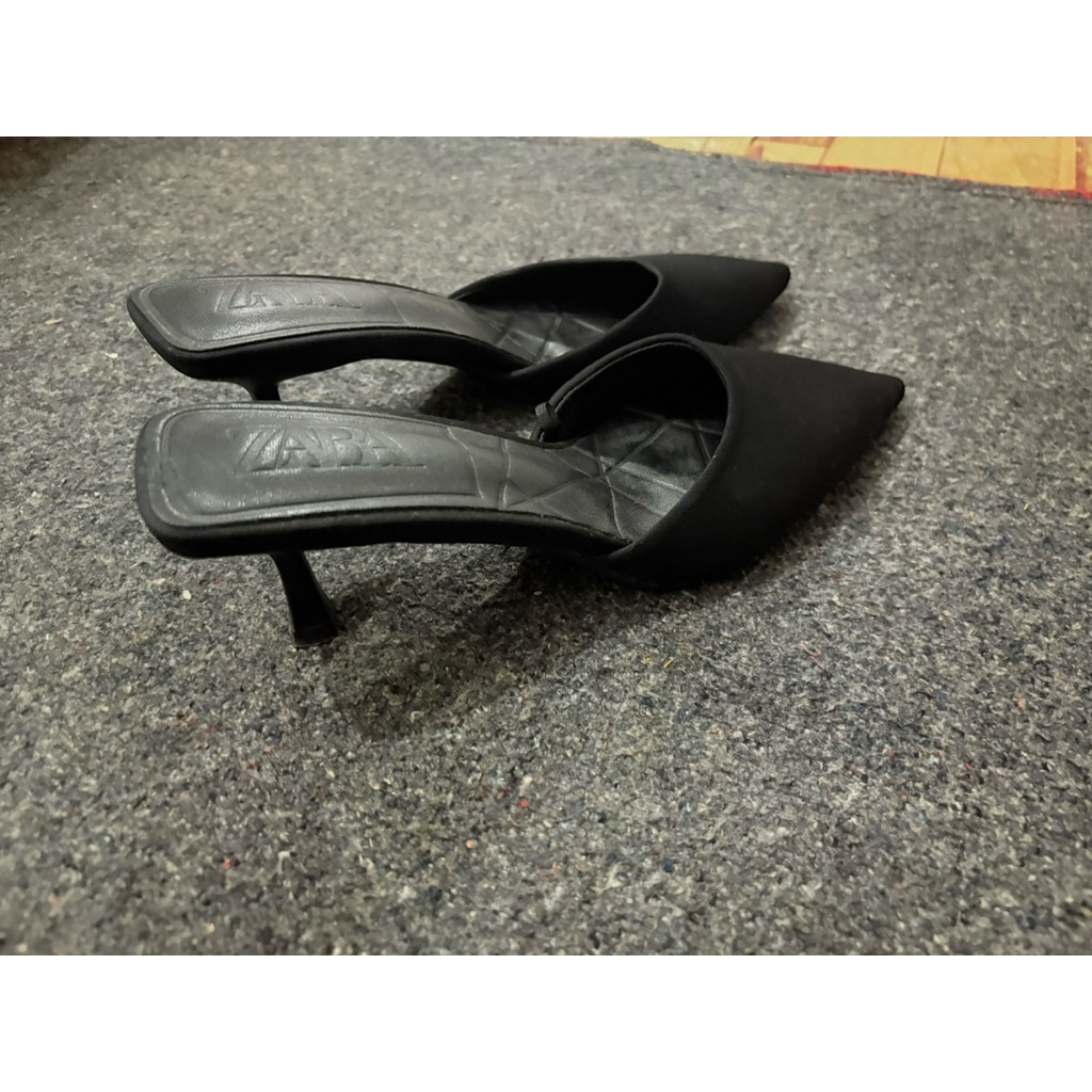zara heels sendal sepatu pesta