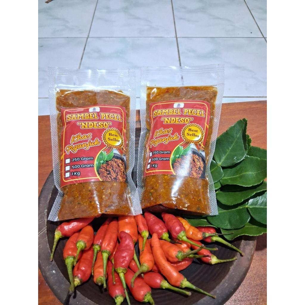 

Sambel Pecel Ndeso -250 gram.Kualitas Premium.Ekstra Mantap,Ekstra Nikmat.