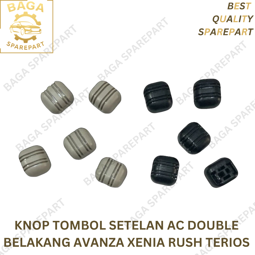 Knop Tombol Setelan AC Double Belakang Avanza Xenia Rush Original Knob AC Avanza Harga Satuan