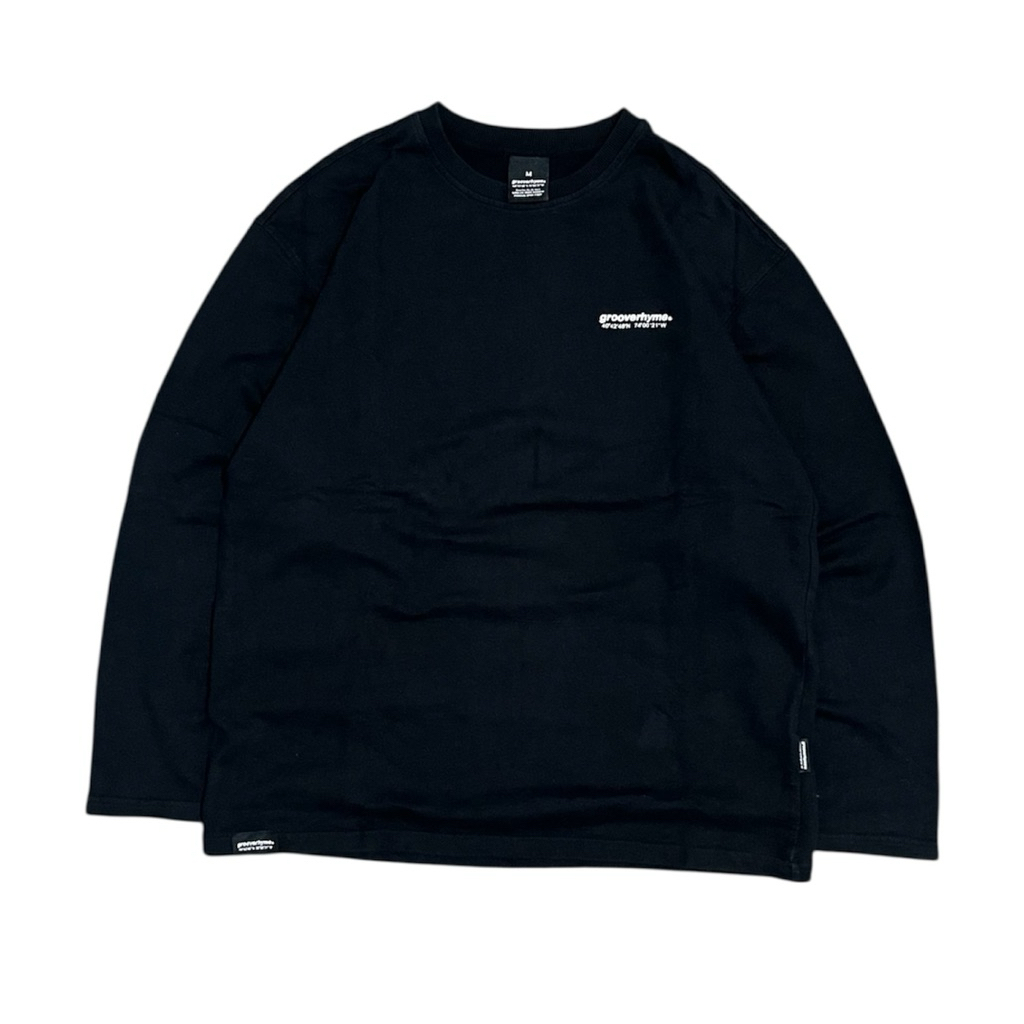 Kaos Lengan Panjang Grooverhyme • Longsleeve  Grooverhyme