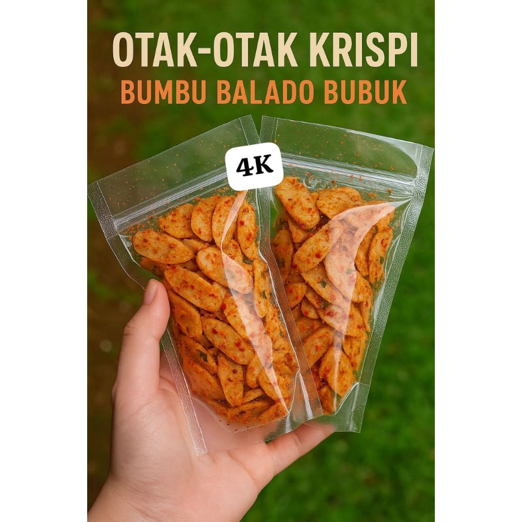 

Otak-otak krispy 4K || Cemilan kering