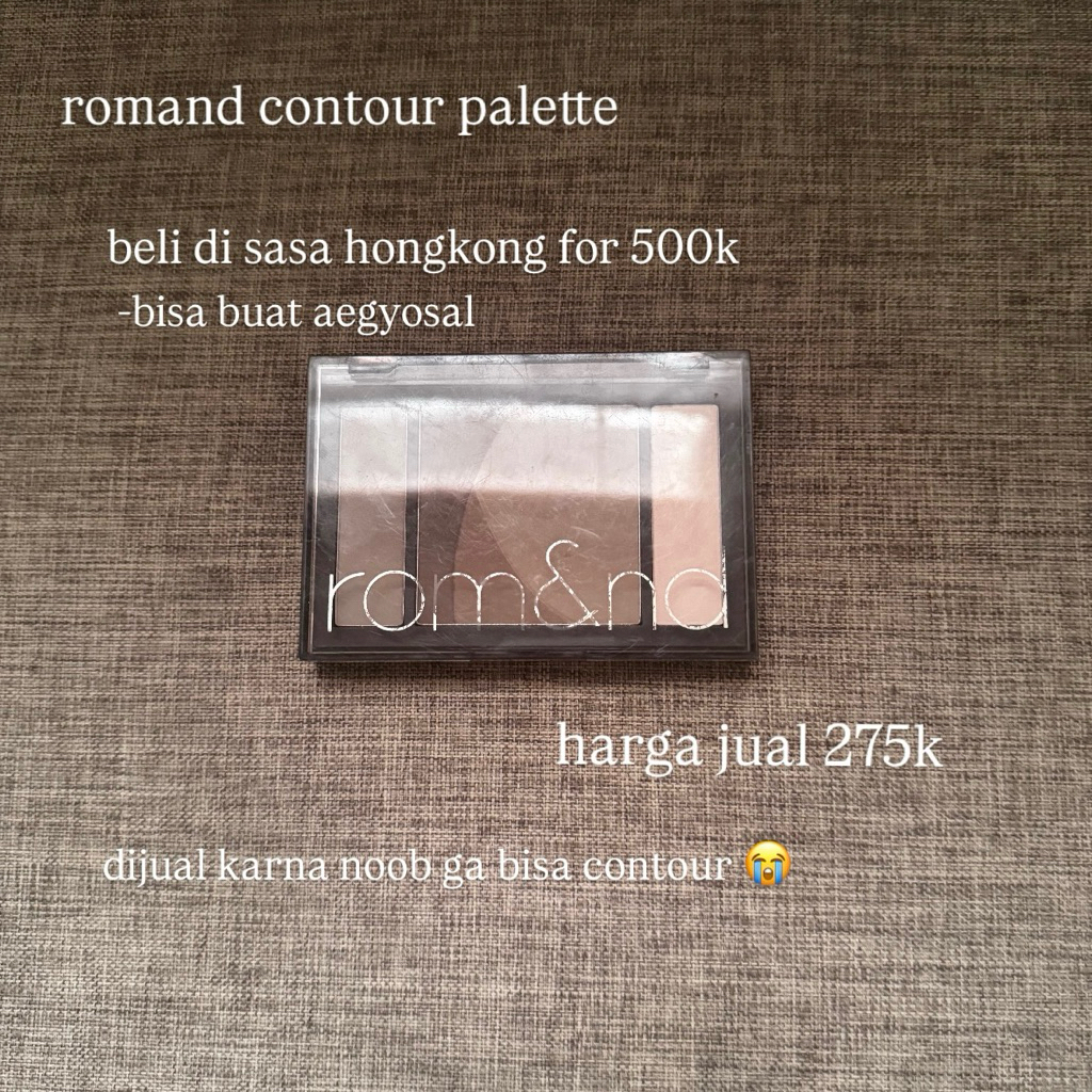 Preloved Romand Contour Palette