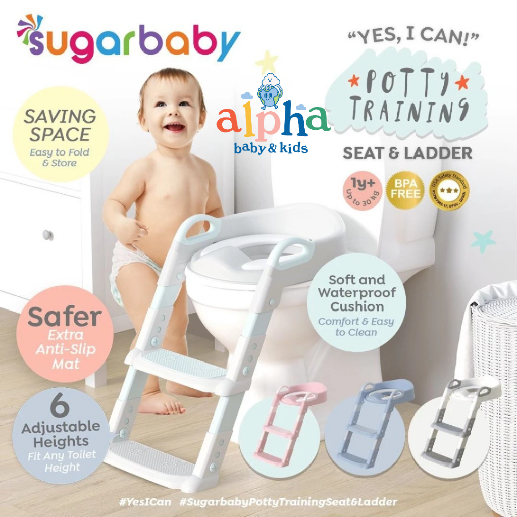 Sugarbaby Potty Training Seat&ladder / Potty Seat/Toilet Training Anak