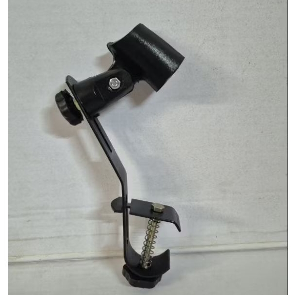 Stand mic hadroh kendang ketipung plat besi