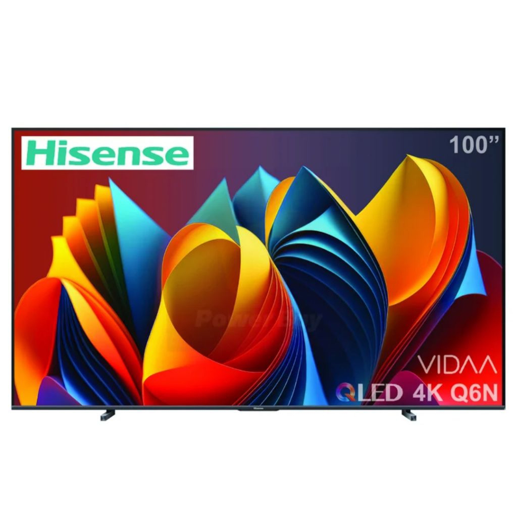 HISENSE 100 INC QLED TV 100Q6N 144HZ