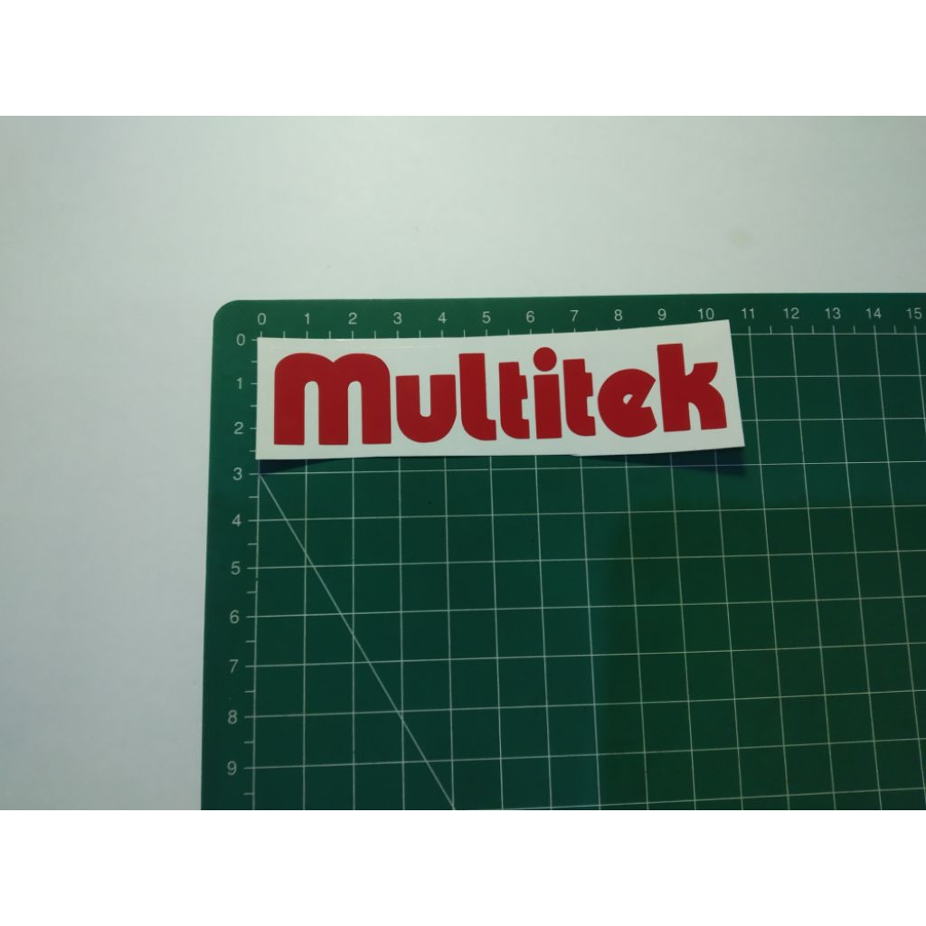 

stiker cutting multitek