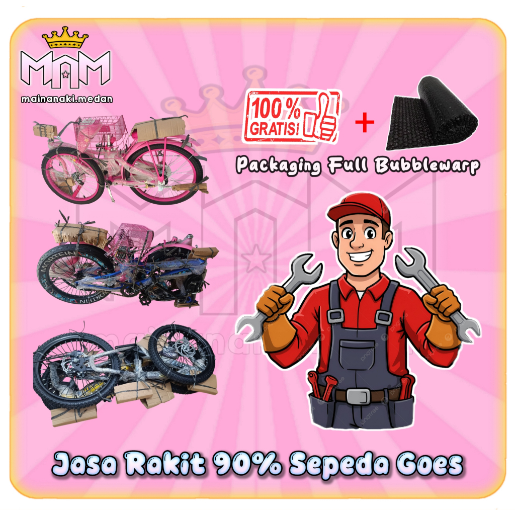 

Jasa Perakitan Sepeda Goes Kondisi 90% Rakit