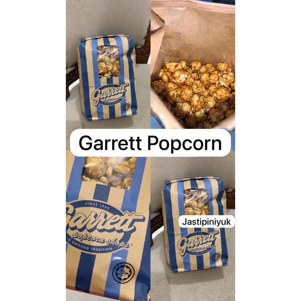 

[READY 8 september 2025] Garrett Popcorn Chocolate Peanut Malaysia pengiriman mengggunakan plastik vaccum