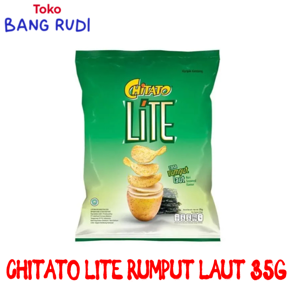 

Chitato Lite Rumput Laut (Nori Seaweed) 35gr