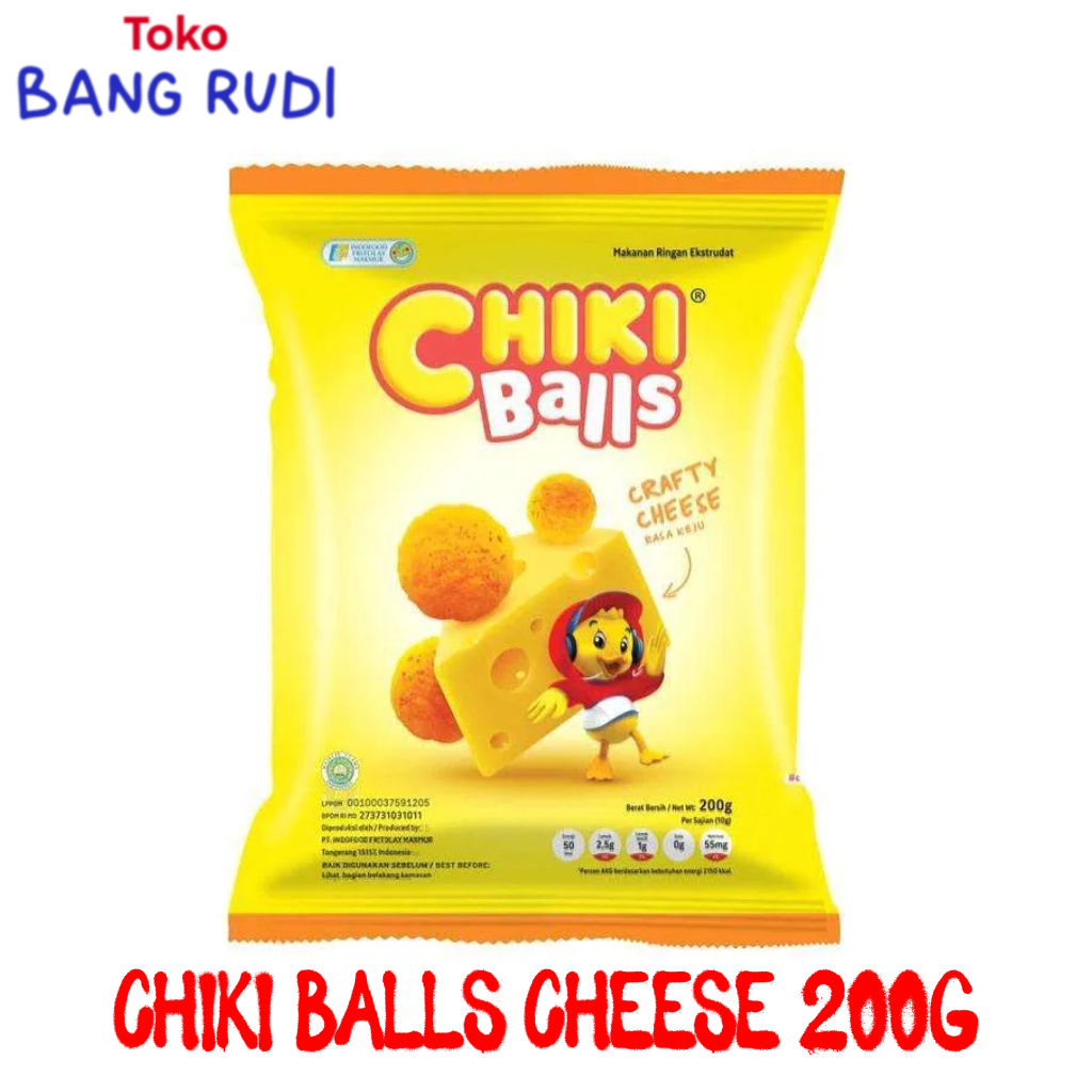 

Chiki Balls Cheese (Keju) 200gr Party Pack