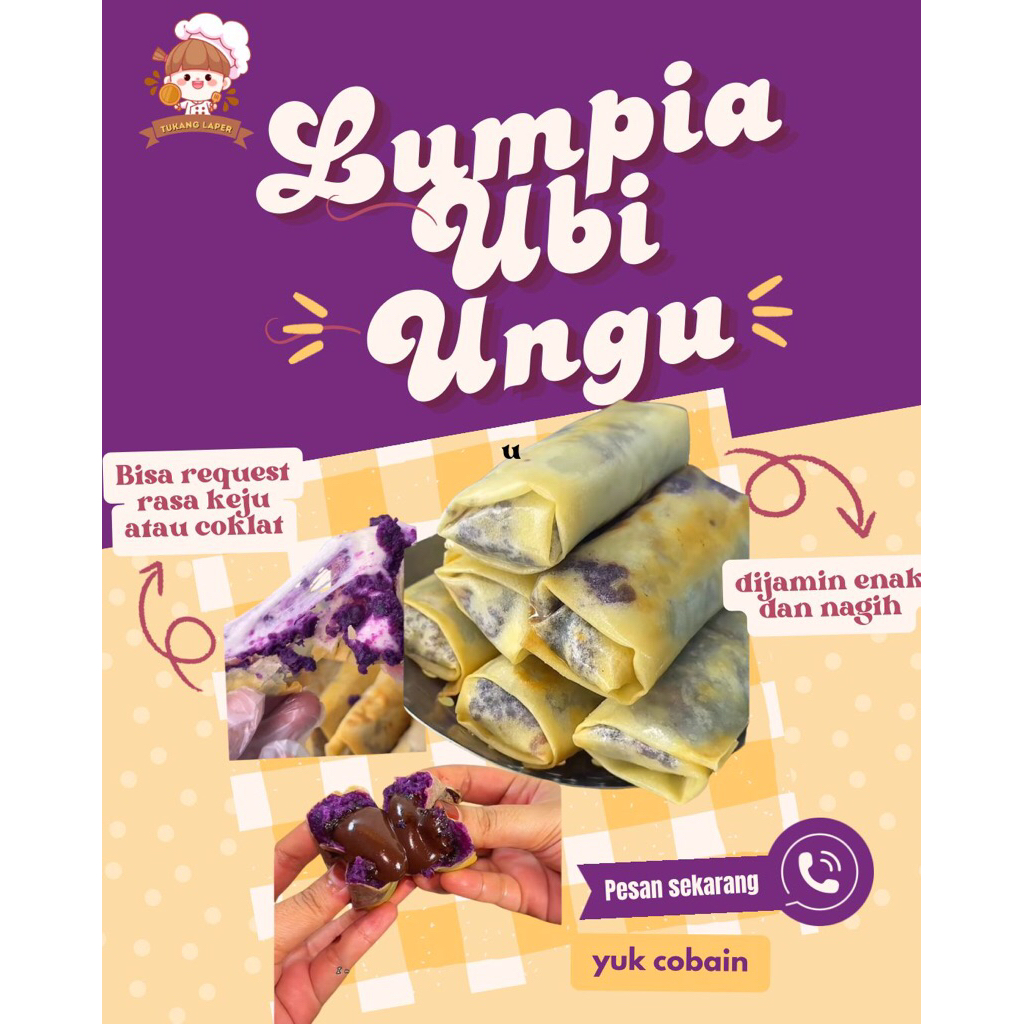 

LUMPIA UBI UNGU