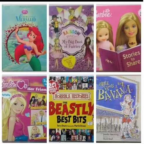 Buku Cerita Anak Impor Bahasa Inggris Hard Cover Bekas