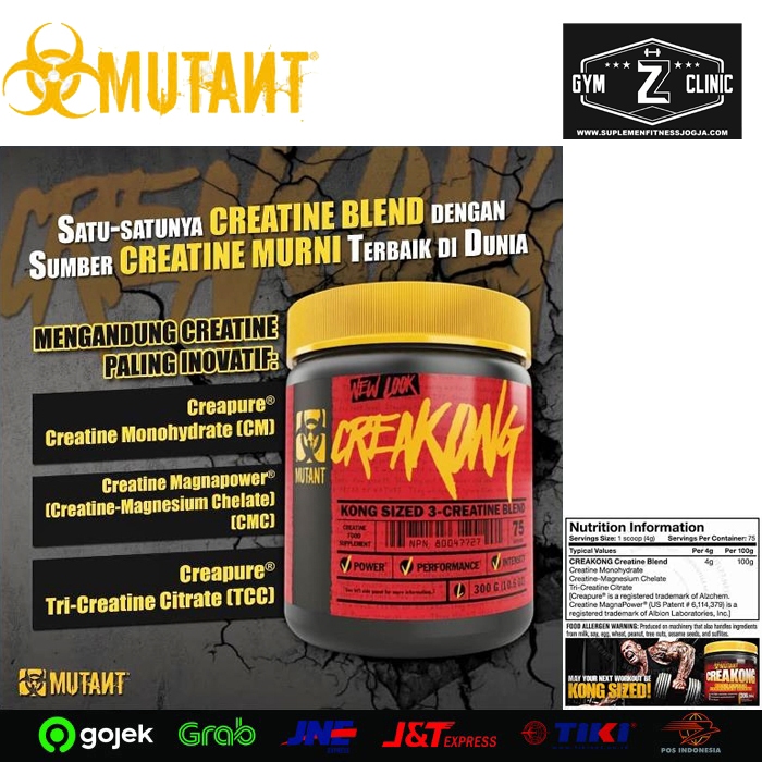 MUTANT CREATINE CREAKONG 330 GRAM / Creakong Creatine