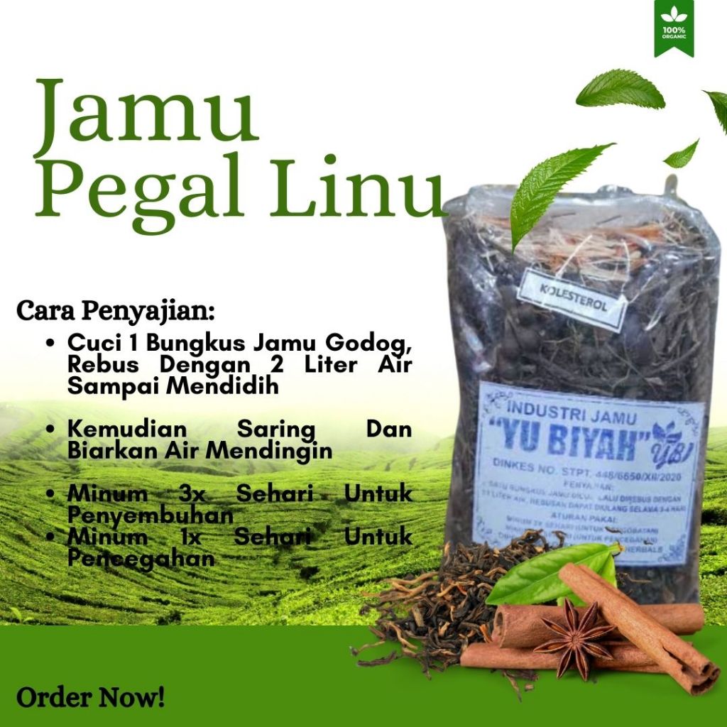 

Jamu Godog Pegal Linu/ Jamu Tradisional/ Jamu Herbal Menghilangkan Pegal
