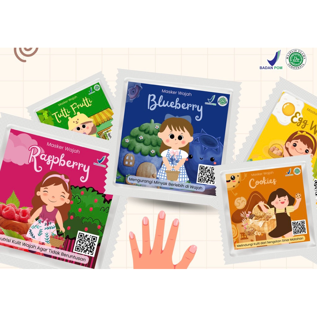 MaskerWajahOrganik|MaskerWajahAnakBPOM|MaskerWajahAlami|KidsSeries