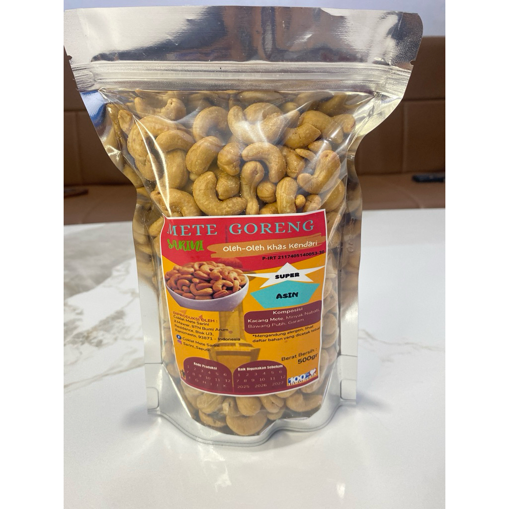 

Mete Goreng Asin 500gr