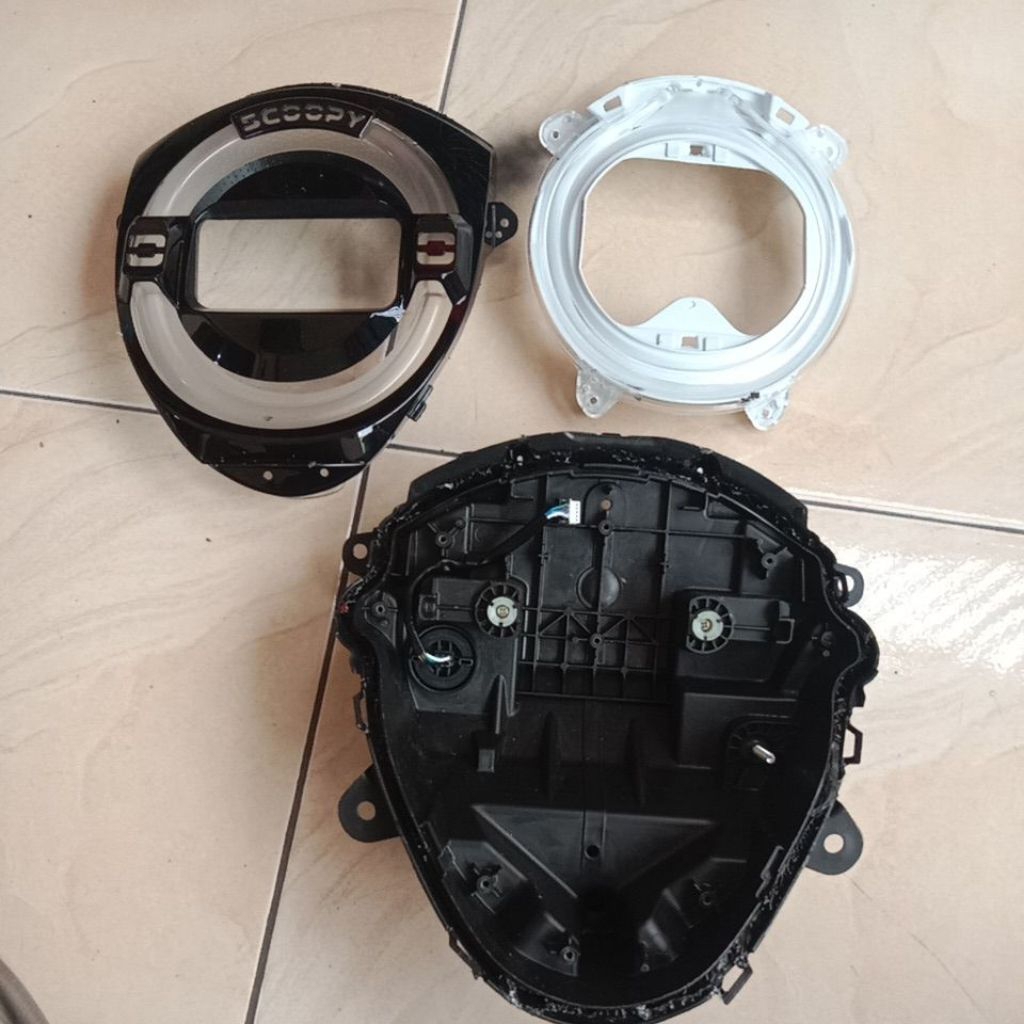 Replektor lampu depan honda scoopy new tahun 2024