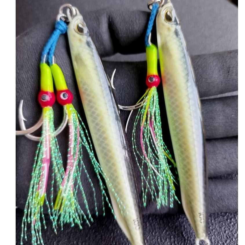 Metal Jig Decal Teri 30,40,60,80,100,150 gram Duo SSZ Full Gid Metal Jig Full Gid