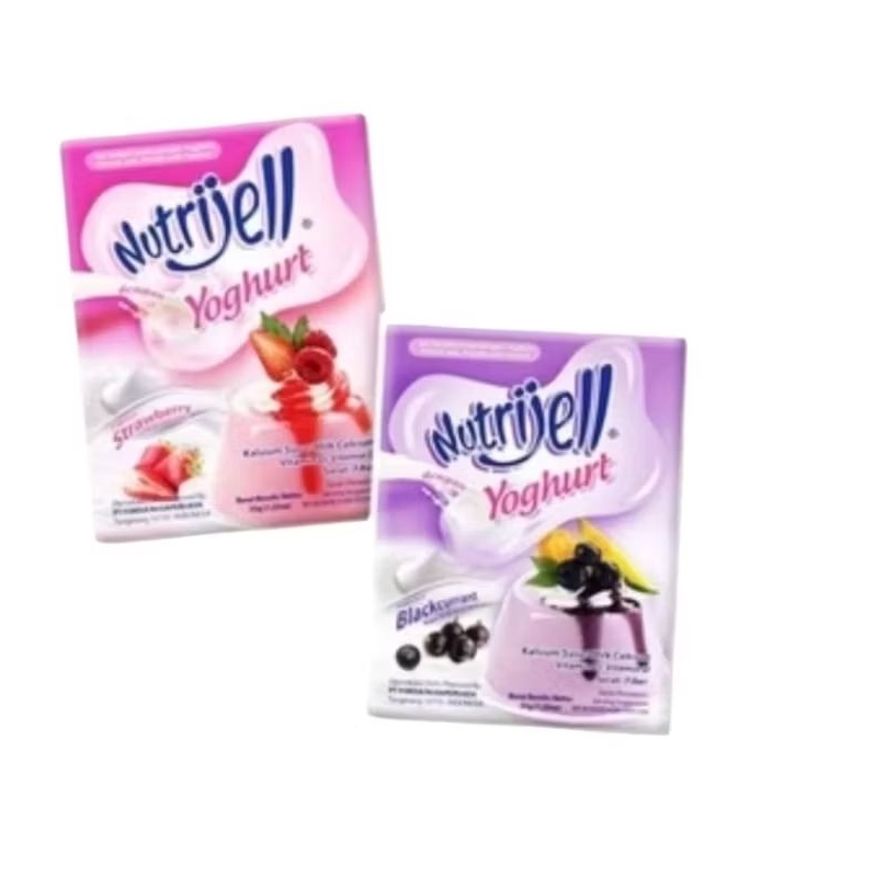

NUTRIJELL YOGHURT STRAWBERRY/BLACKCURRANT