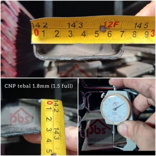 (KARGO) BESI KANAL C / BESI CNP 75 (1.7mm 3.2mm)