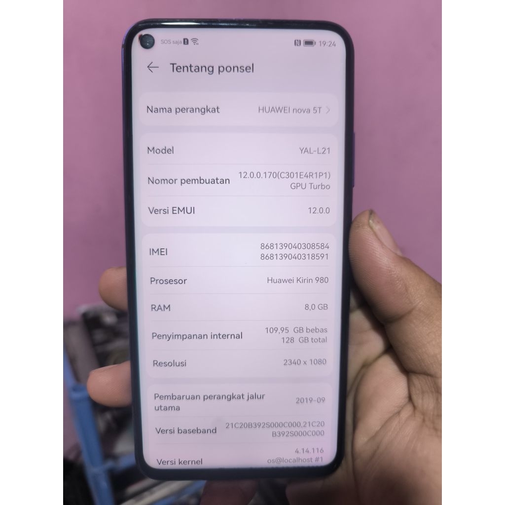 Huawei Nova 5t 8/128 Minus
