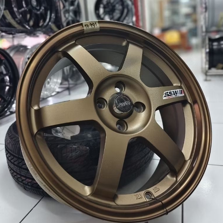 Velg Mobil Ring 17 SSW Bronze 1 Set (4pcs)