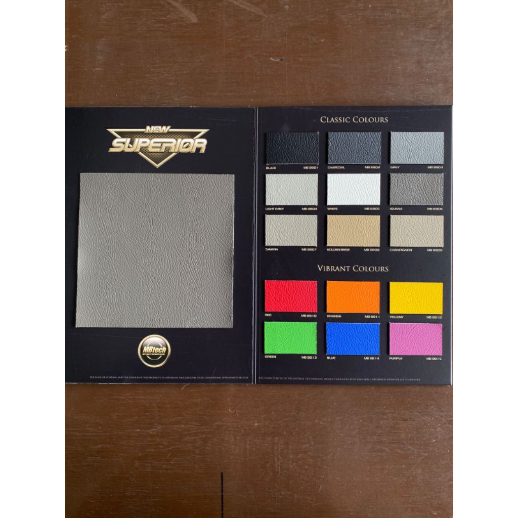 MB-TECH Mbtech Superior - kulit Oscar jok / kursi / sofa / Mobil / motor - standard Dan perforated