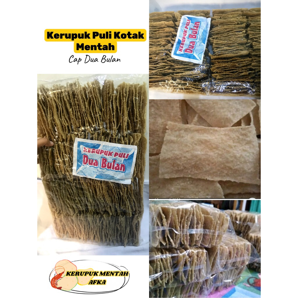 

[500 gr] Kerupuk Puli/Gendar/Lempeng Mentah Kiloan