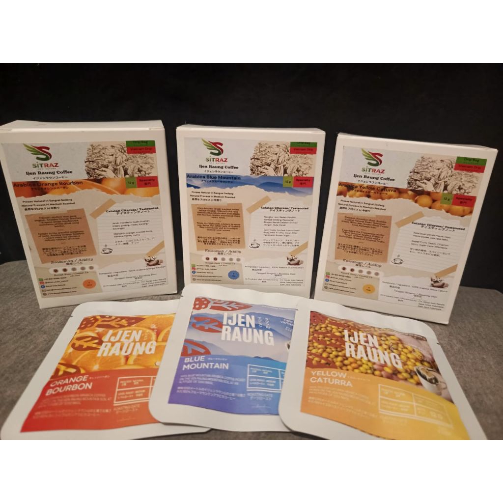 

Dribag Coffee Ijen Raung 1 Pack (Isi 5 Sachet)