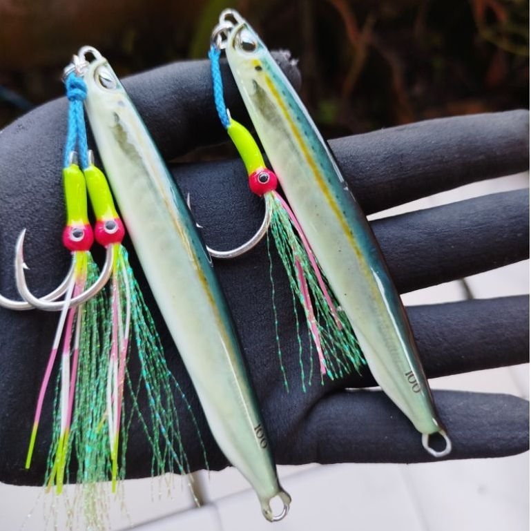Metal Jig Decal Selar 30,40,60,80,100,150 gram Duo SSZ Full Gid Metal Jig Full Gid