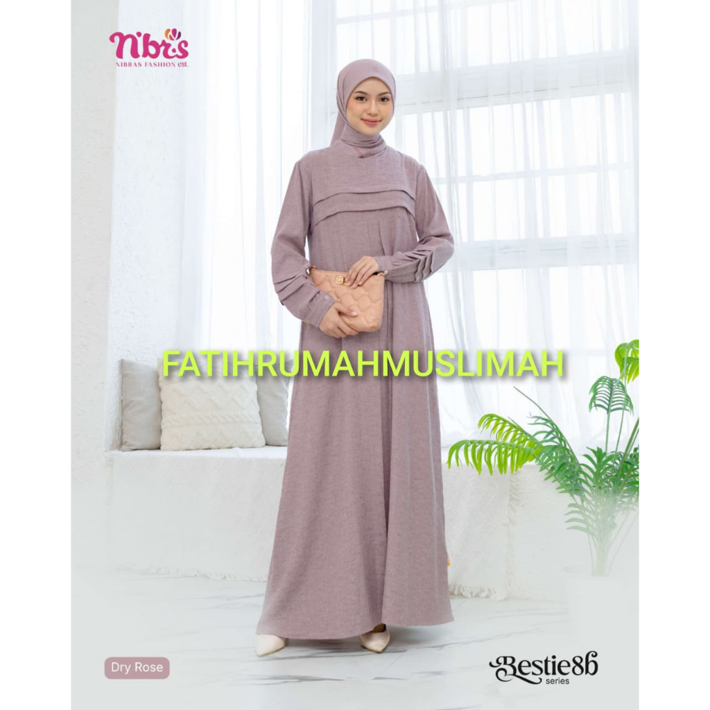 NEW / TERBARU / NIBRAS / GAMIS DEWASA / GAMIS NIBRAS / GAMIS / BESTIE 8B / BESTIE 8B / NIBRAS GAMIS