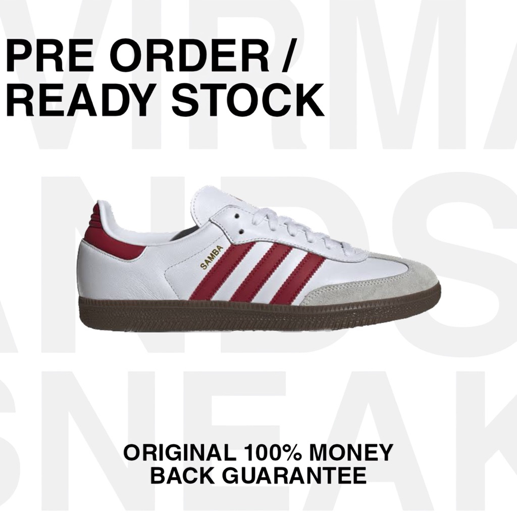 Adidas X Liverpool FC Samba OG White Red