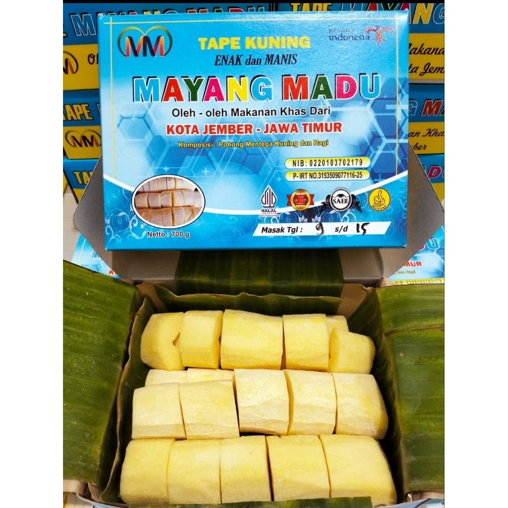 

Tape Mayang Madu Jember manis dan enak