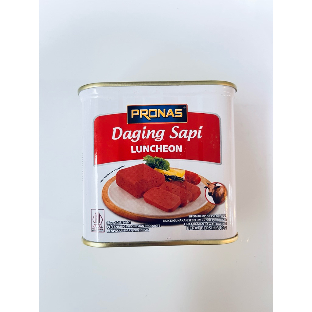 

PRONAS beef luncheon meat 360gr || daging sapi luncheon