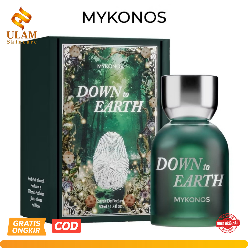 Mykonos Down to Earth Extrait De Parfume 50ML parfum parfume perfume pengharum pewangi tubuh badan t