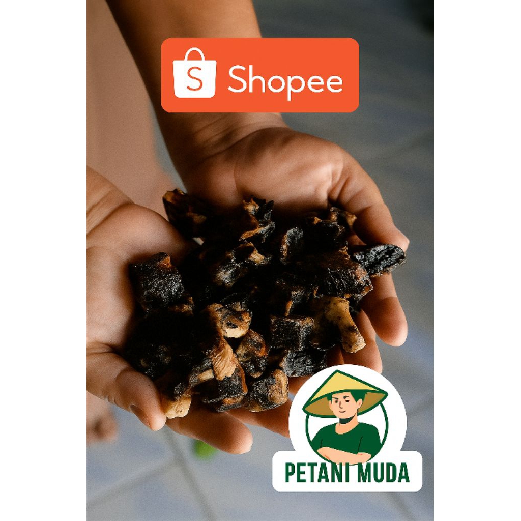 

Gatot Singkong 1kg Original potongan kecil mantul menul" Petani Muda Makanan Khas Jawa Bernutrisi Tinggi