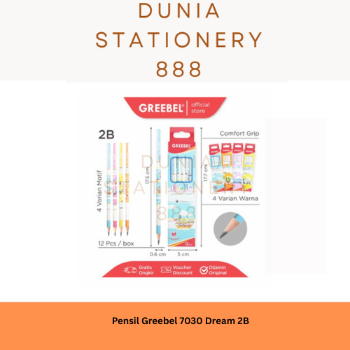 

Pensil Greebel / Pencil Greebel Dream 7030 Pensil Murah Greebel