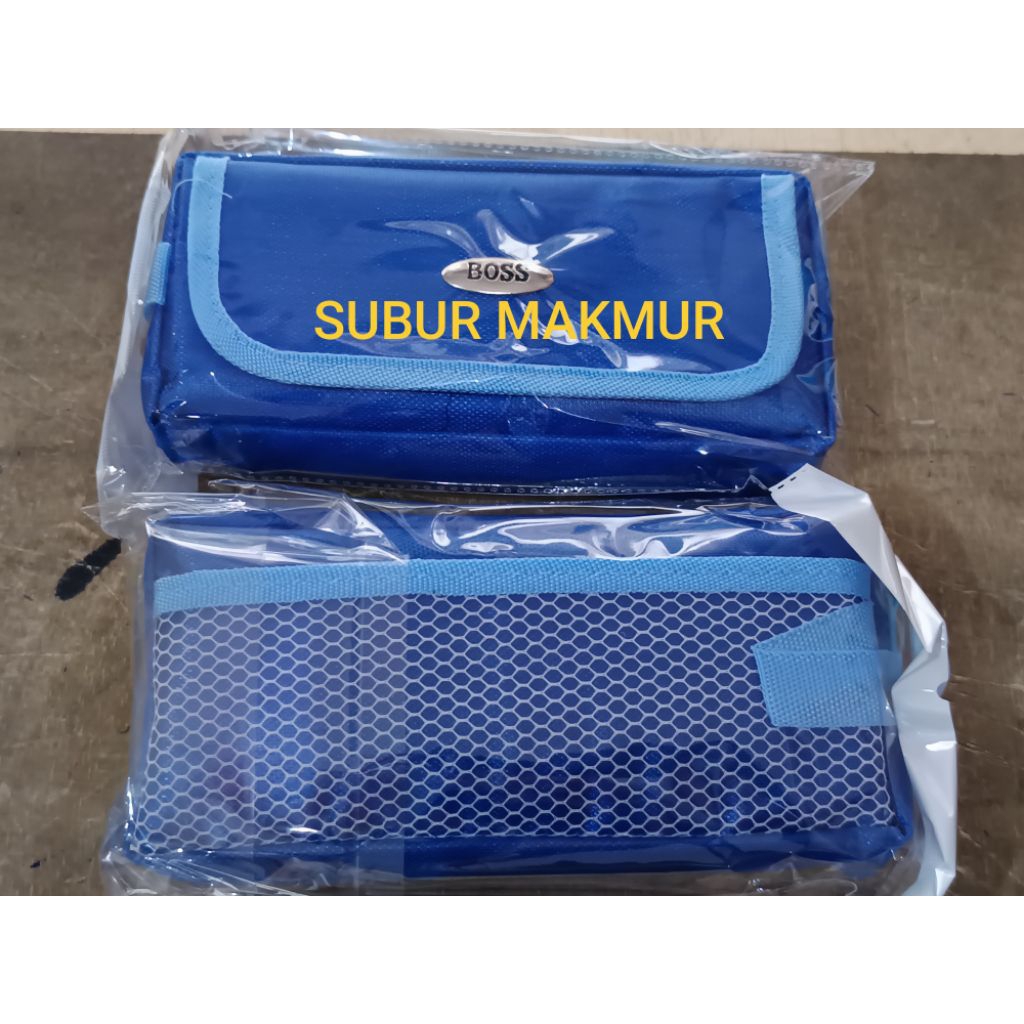

Pencil Case Resleting / Tepak Pensil Kain Resleting Jumbo BOSS