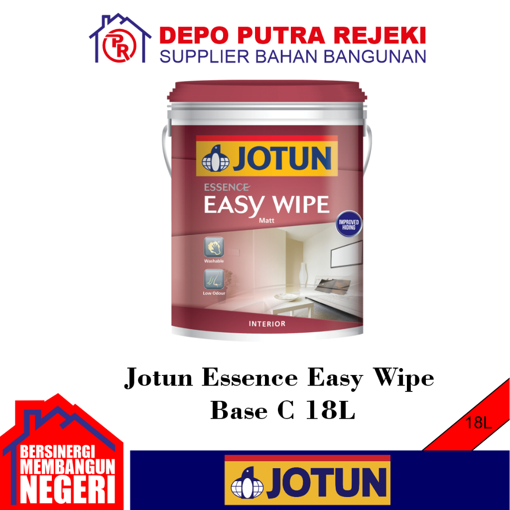 Jotun Essence Easy Wipe Base C 18L