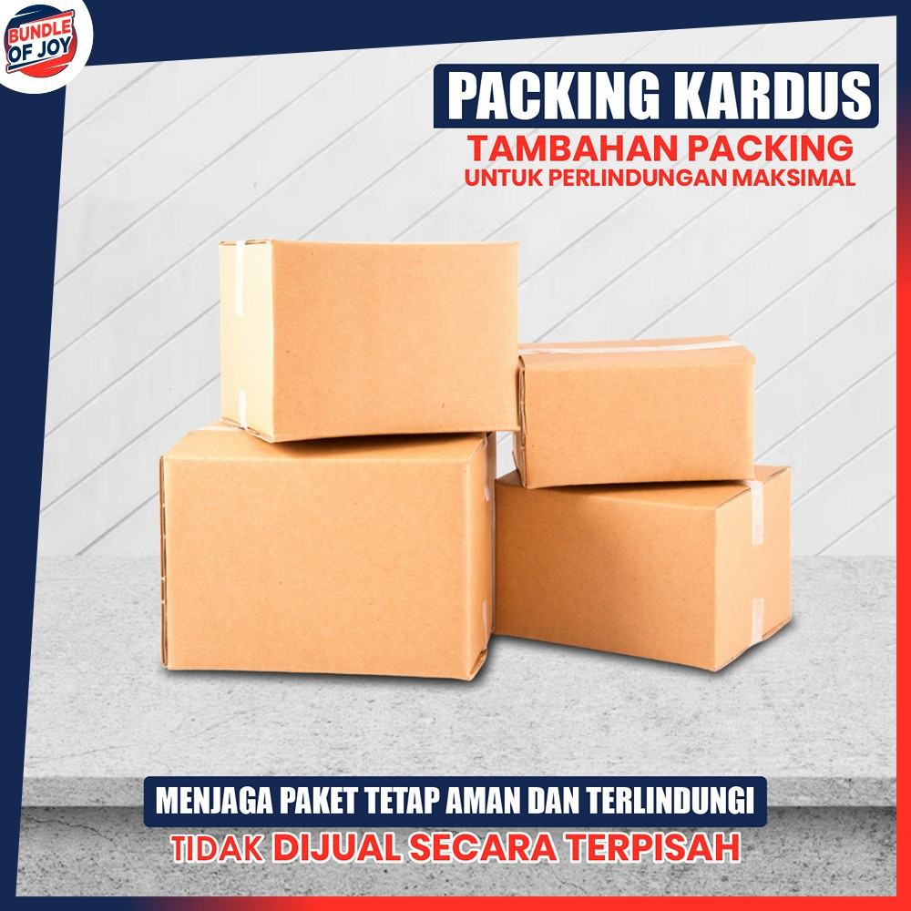 

Kardus Packingan Tambahan Packing Agar Paket Lebih Aman dan Safety Bundle Of Joy