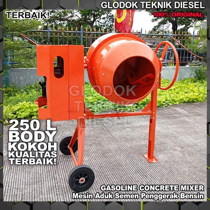 Mesin Molen Mini 25 KG Pengaduk Semen 25kg Kilogram Penggiling Cor 25 kg Molen Cor Semen 25KG