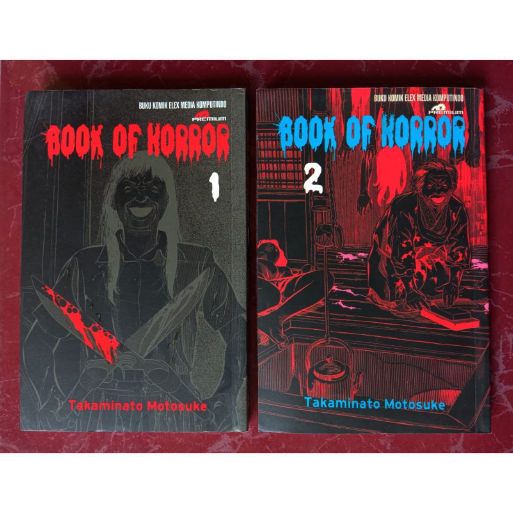 Paket komik Book of Horror  1-2 (OG)
