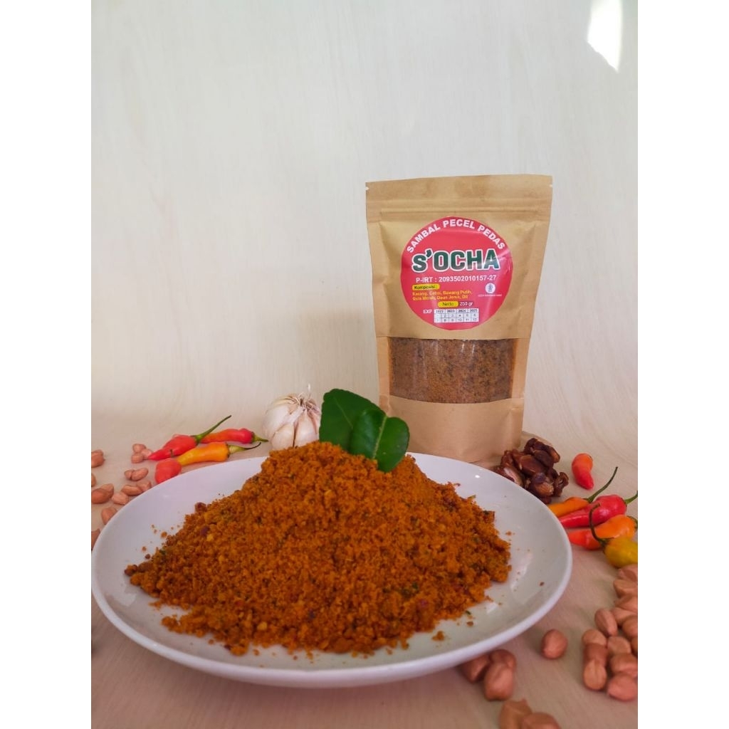 

sambal bumbu pecel socha