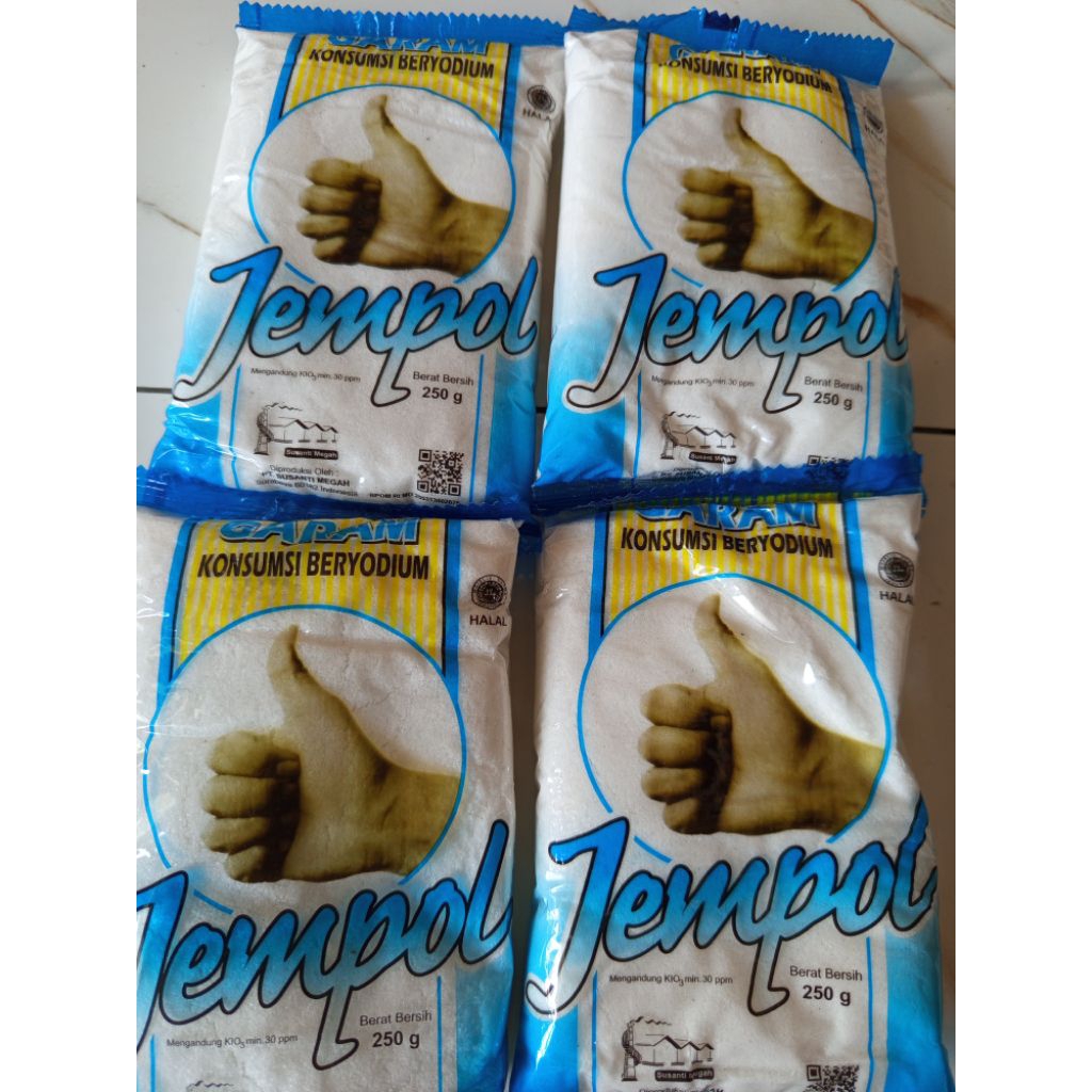 

(4 PCS) GARAM JEMPOL 250 GRAM