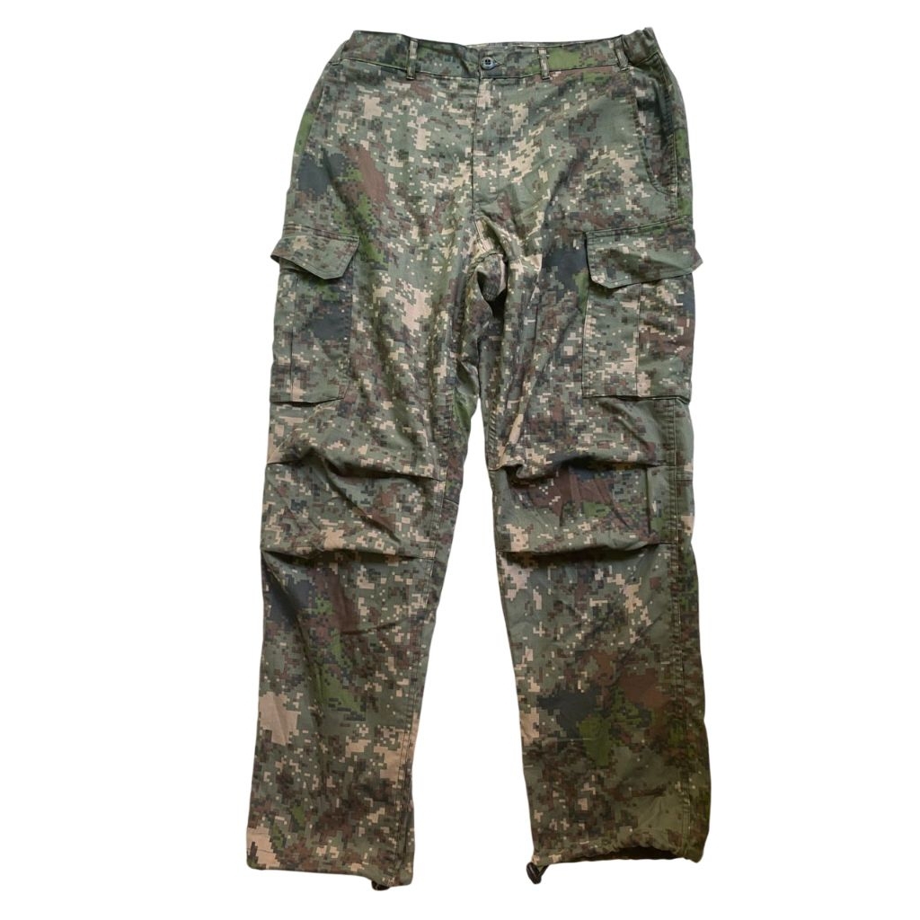 Celana Kargo Trousers Camo Loreng Digital Granit ROKA Korea Army Ukuran Jumbo (60)