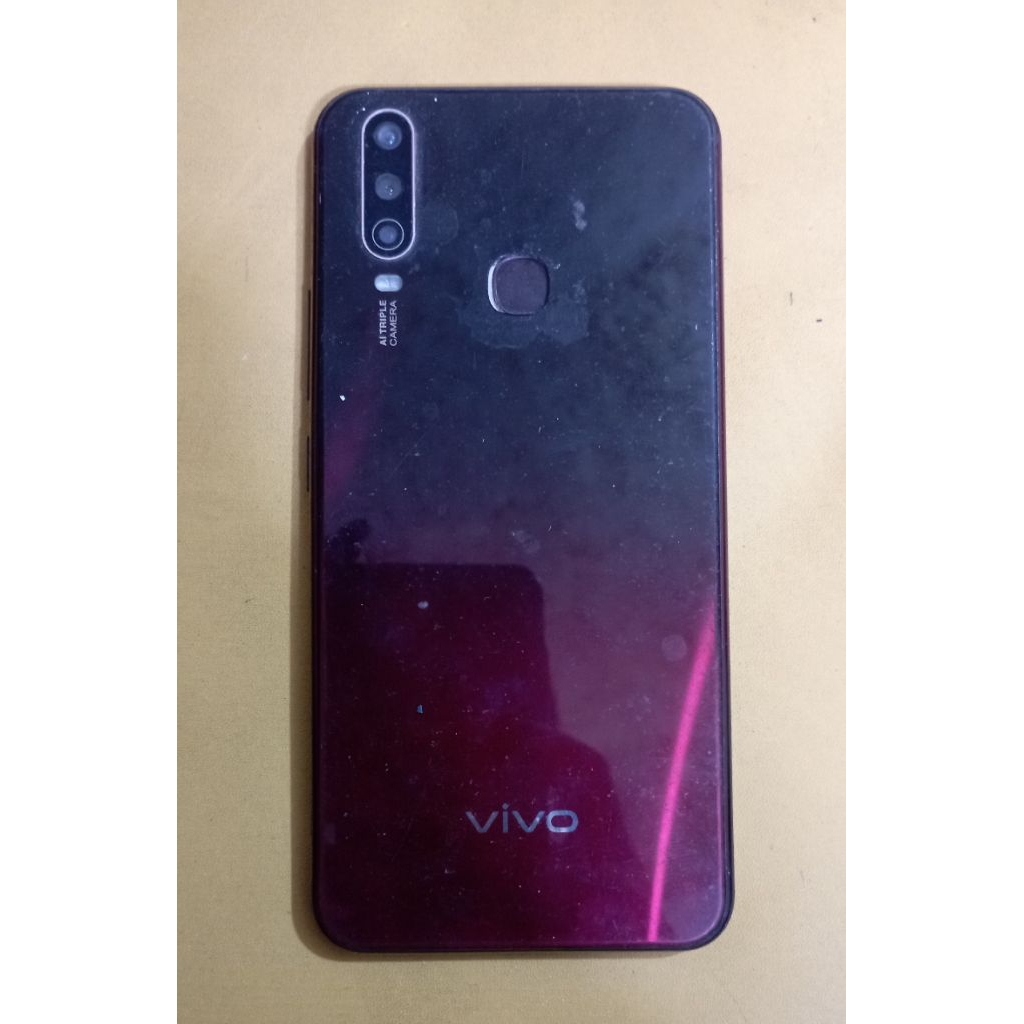 mesin Vivo y12 normal minus lcd mati