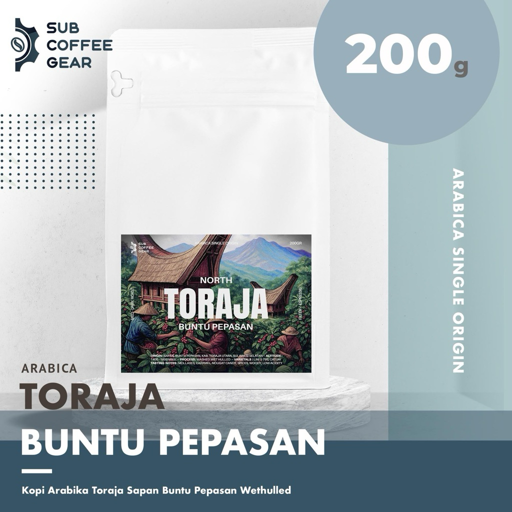 

KOPI ARABIKA TORAJA UTARA BUNTU PEPASAN WET HULL SEMI WASHED SINGLE ORIGIN ARABICA COFFEE BEAN TORAJA SAPAN ROAST BEAN BIJI KOPI SANGRAI KOPI BUBUK FILTER MANUAL BREW ESPRESSO KOPI TUBRUK
