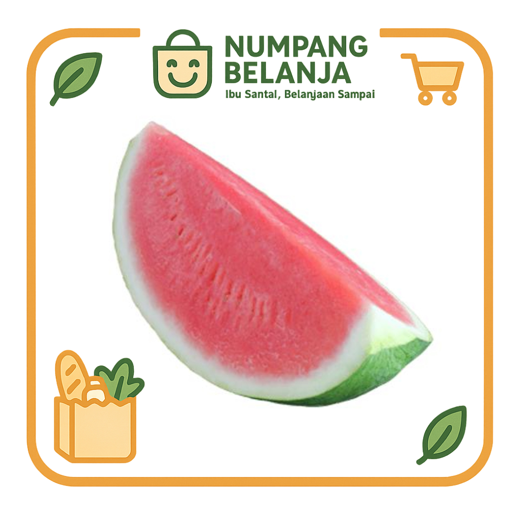 

semangka merah buah fresh [1/4 buah]